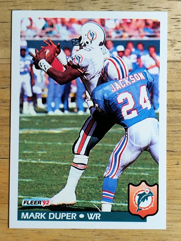 1992 Fleer #226 Mark Duper