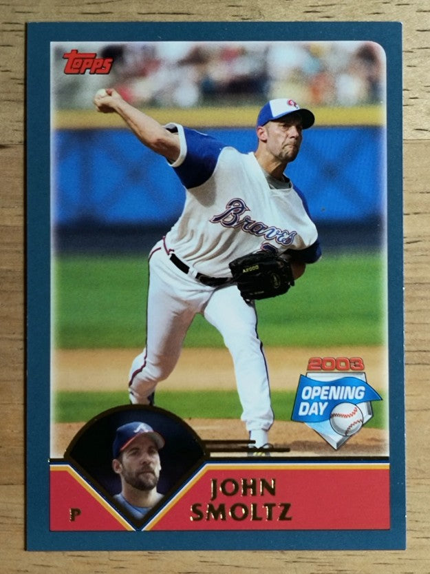 2003 Topps Opening Day #70 John Smoltz