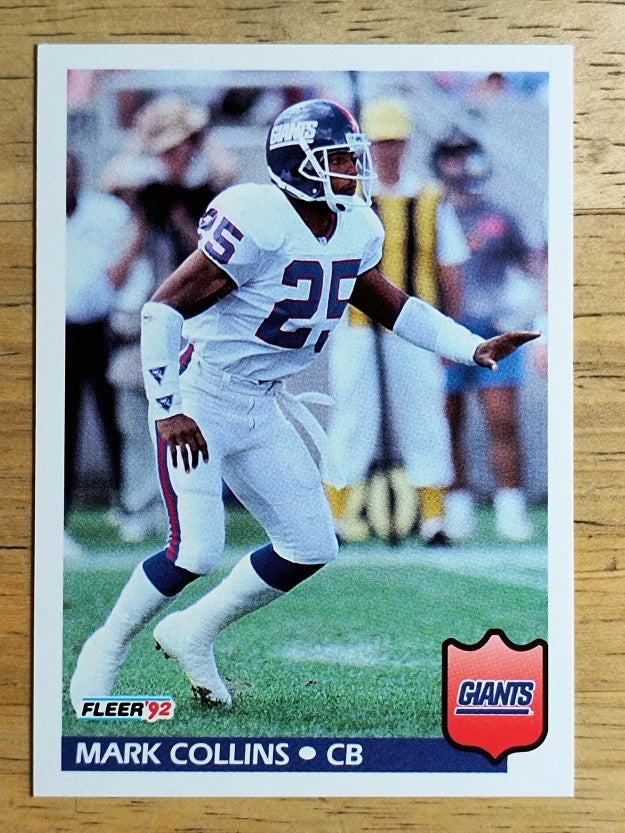 1992 Fleer #289 Mark Collins
