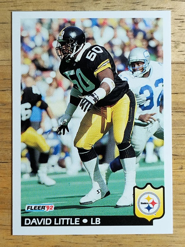 1992 Fleer #349 David Little