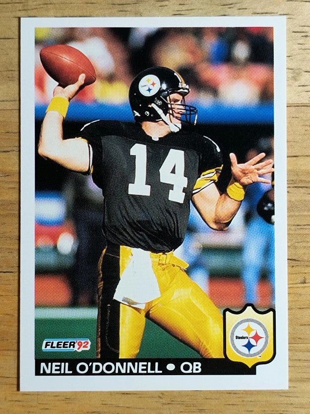 1992 Fleer #351 Neil O'Donnell