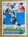 1992 Fleer #390 Dwayne Harper