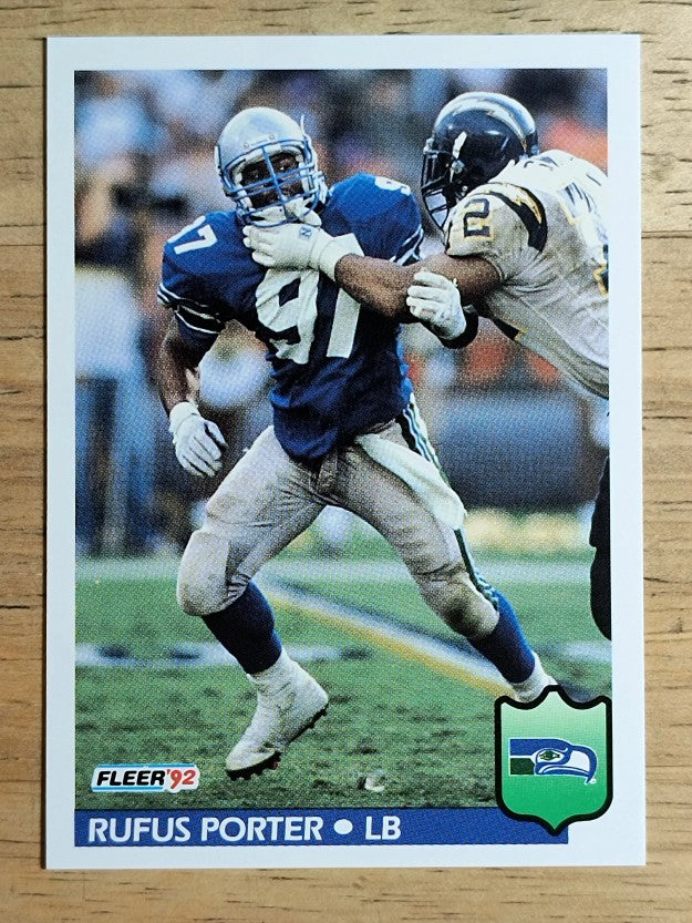 1992 Fleer #396 Rufus Porter