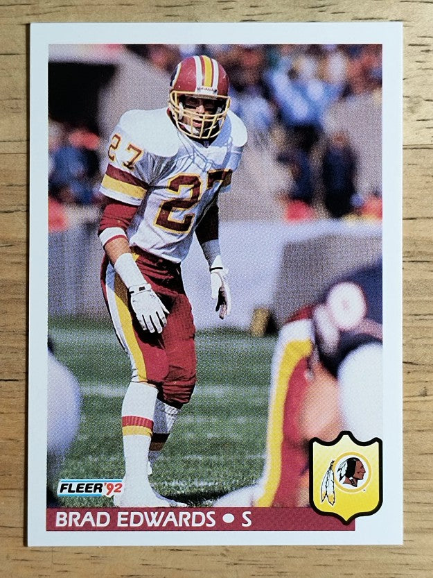 1992 Fleer #417 Brad Edwards