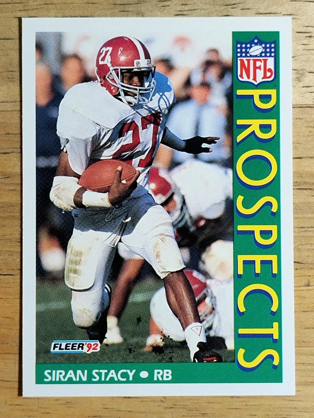 1992 Fleer #447 Siran Stacy RC