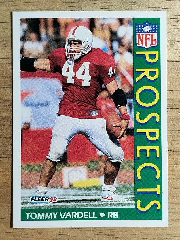1992 Fleer #449 Tommy Vardell RC