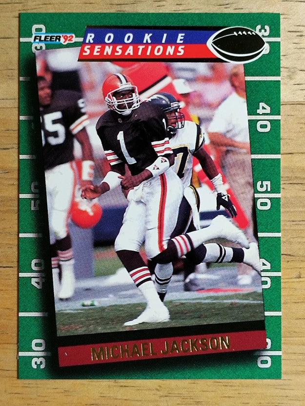 1992 Fleer Rookie Sensations #8 Michael Jackson