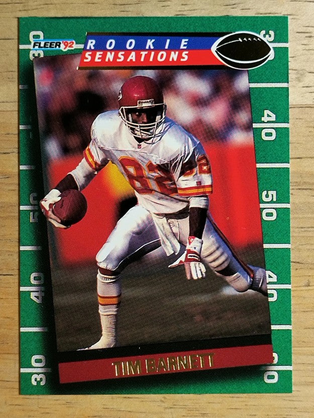 1992 Fleer Rookie Sensations #12 Tim Barnett