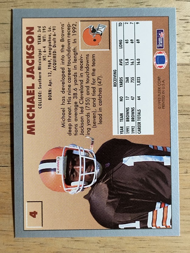 1993 Fleer #4 Michael Jackson
