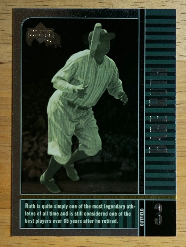 2000 Upper Deck Legends #87 Babe Ruth