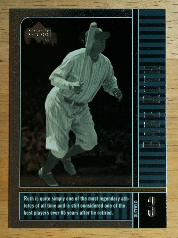 2000 Upper Deck Legends #87 Babe Ruth