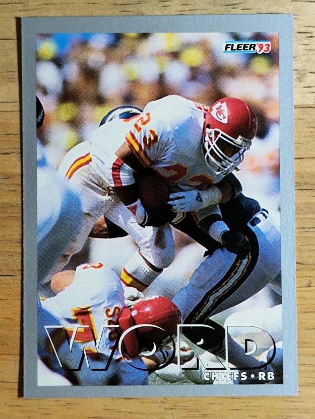 1993 Fleer #28 Barry Word