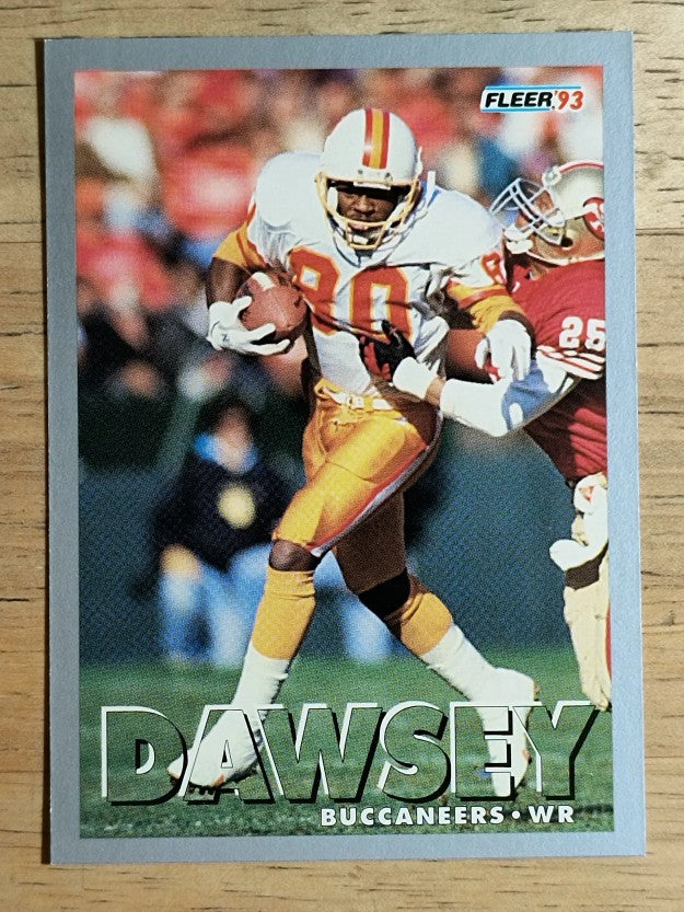 1993 Fleer #48 Lawrence Dawsey