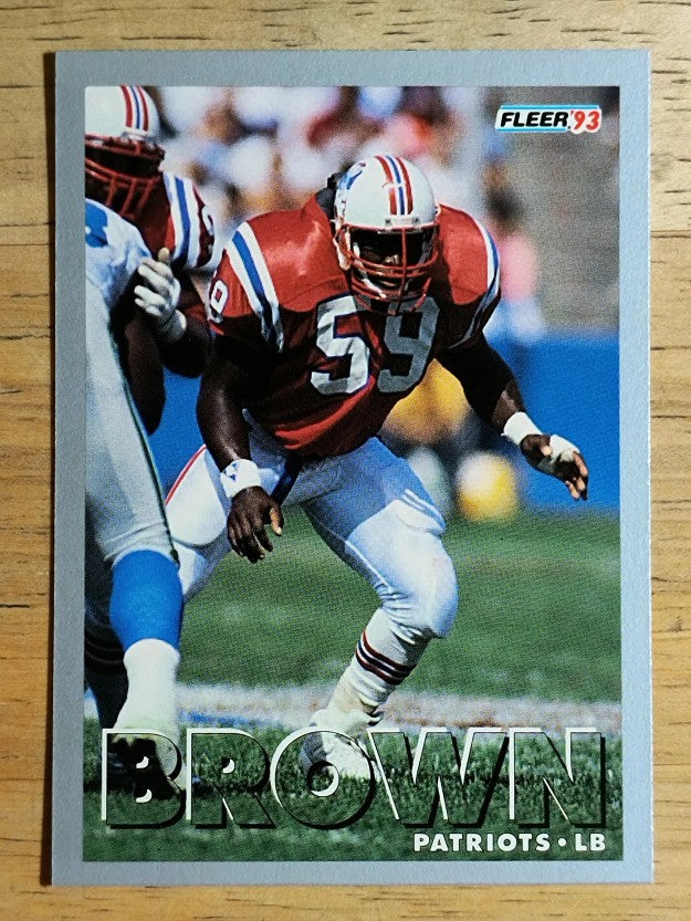 1993 Fleer #50 Vincent Brown