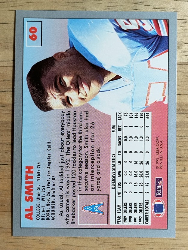 1993 Fleer #60 Al Smith