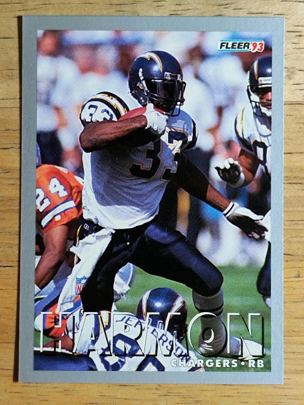 1993 Fleer #61 Ronnie Harmon