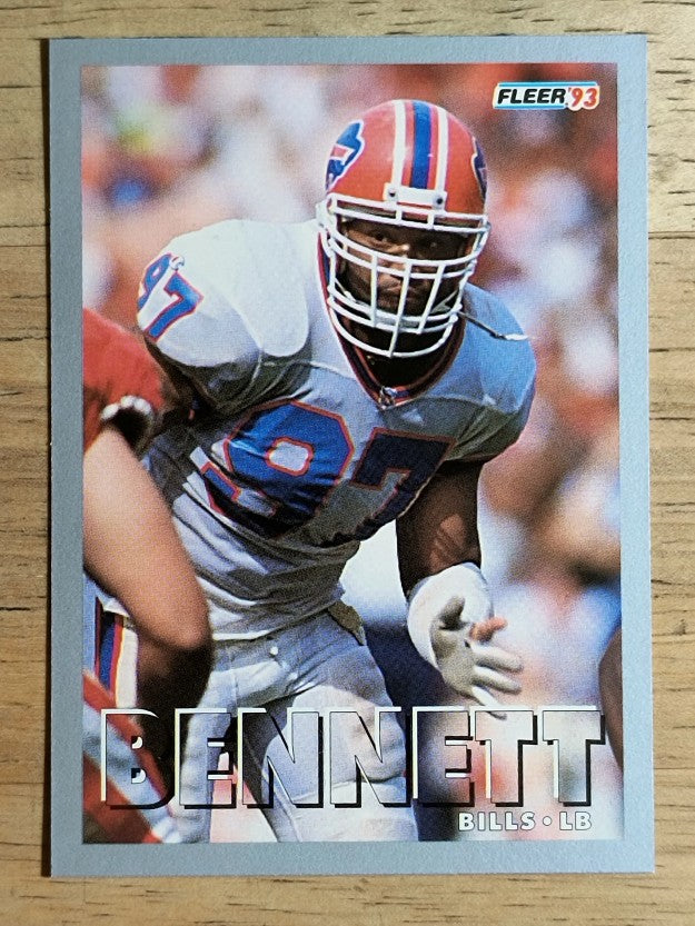 1993 Fleer #62 Cornelius Bennett