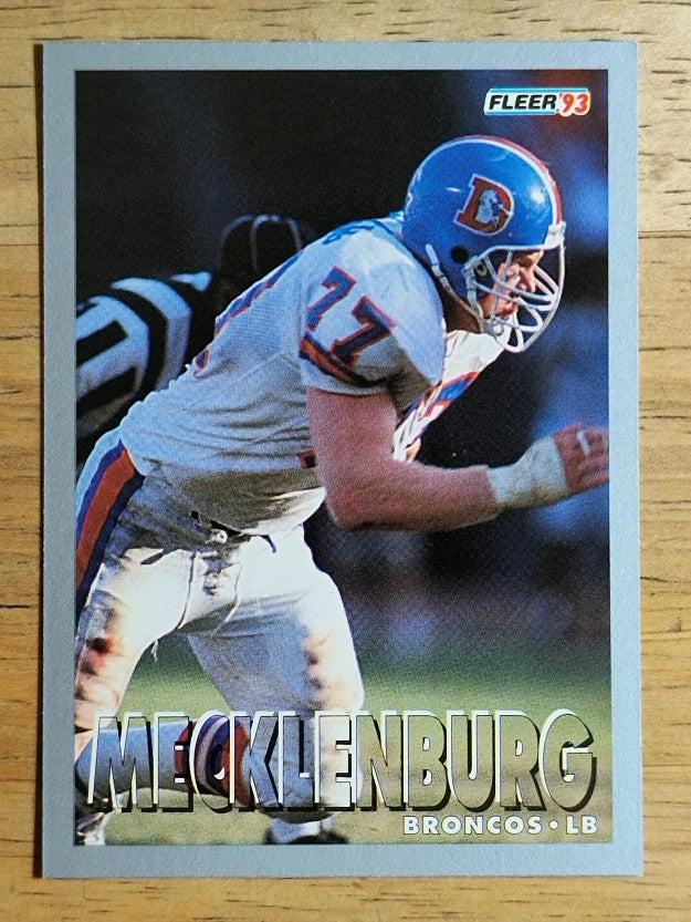 1993 Fleer #63 Karl Mecklenburg