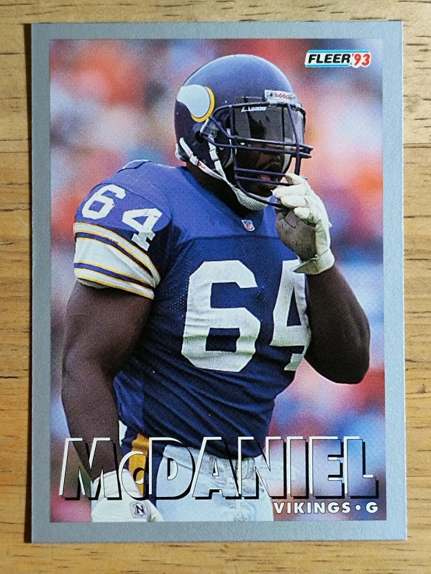1993 Fleer #90 Randall McDaniel