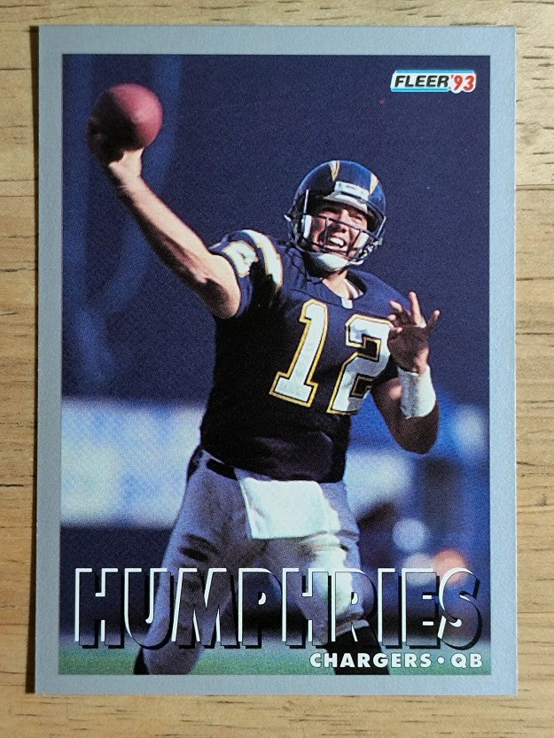 1993 Fleer #95 Stan Humphries