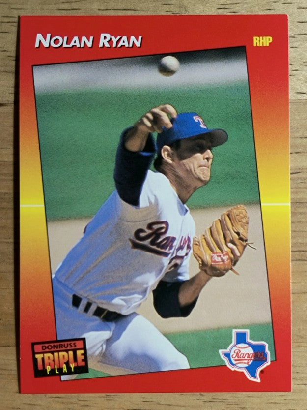 1992 Triple Play #22 Nolan Ryan