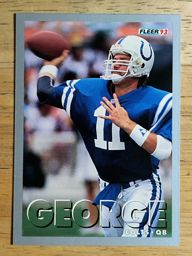 1993 Fleer #478 Jeff George
