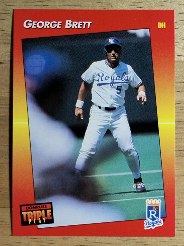 1992 Triple Play #115 George Brett