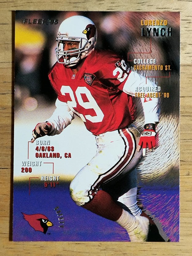 1995 Fleer #7 Lorenzo Lynch