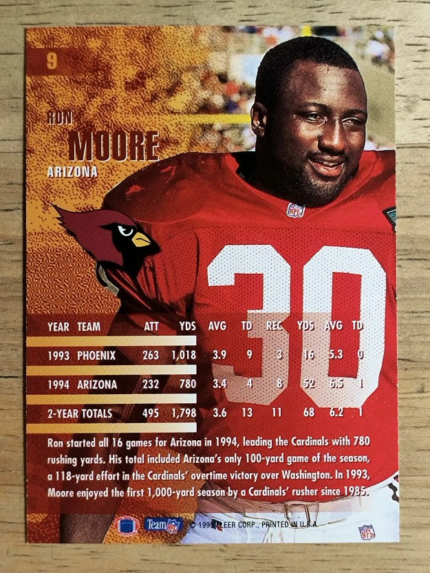 1995 Fleer #9 Ronald Moore