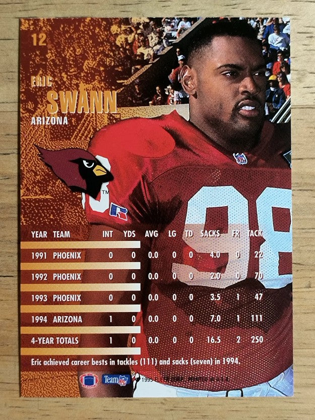 1995 Fleer #12 Eric Swann