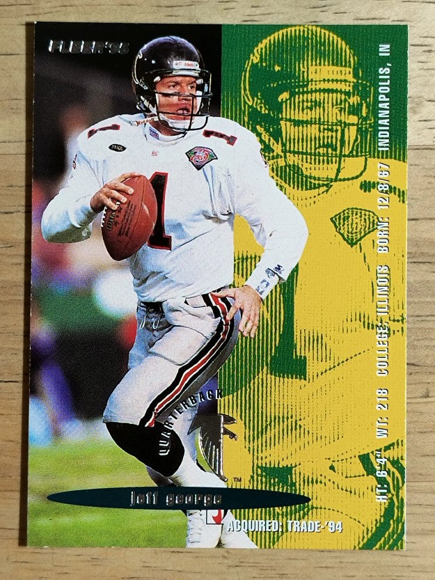1995 Fleer #18 Jeff George