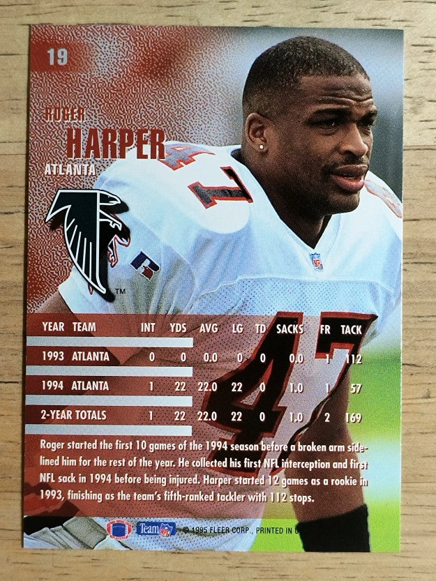 1995 Fleer #19 Roger Harper