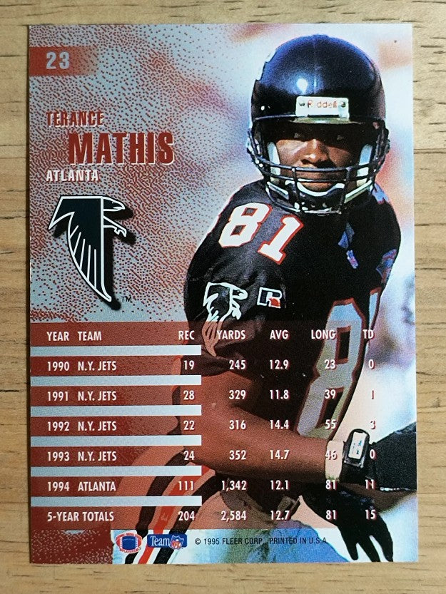 1995 Fleer #23 Terance Mathis
