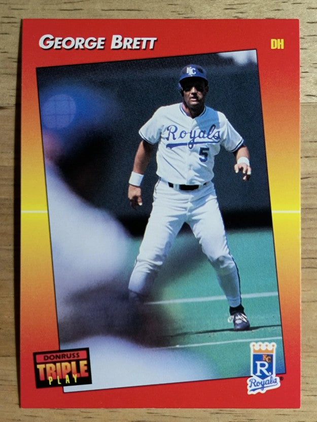 1992 Triple Play #115 George Brett