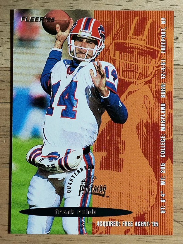 1995 Fleer #47 Frank Reich