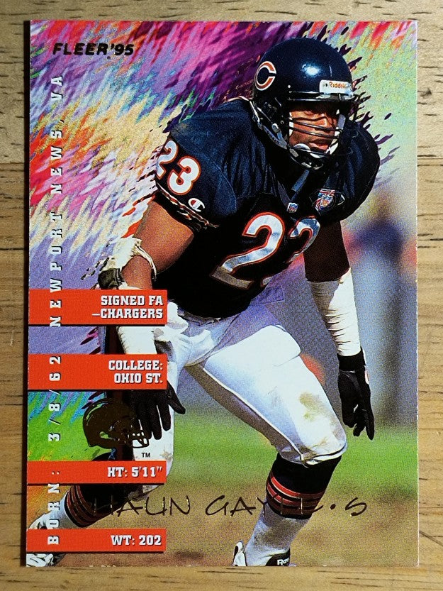 1995 Fleer #54 Shaun Gayle