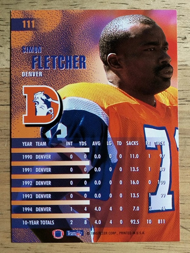 1995 Fleer #111 Simon Fletcher