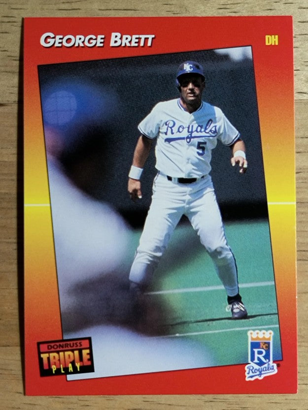 1992 Triple Play #115 George Brett