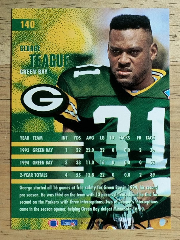 1995 Fleer #140 George Teague