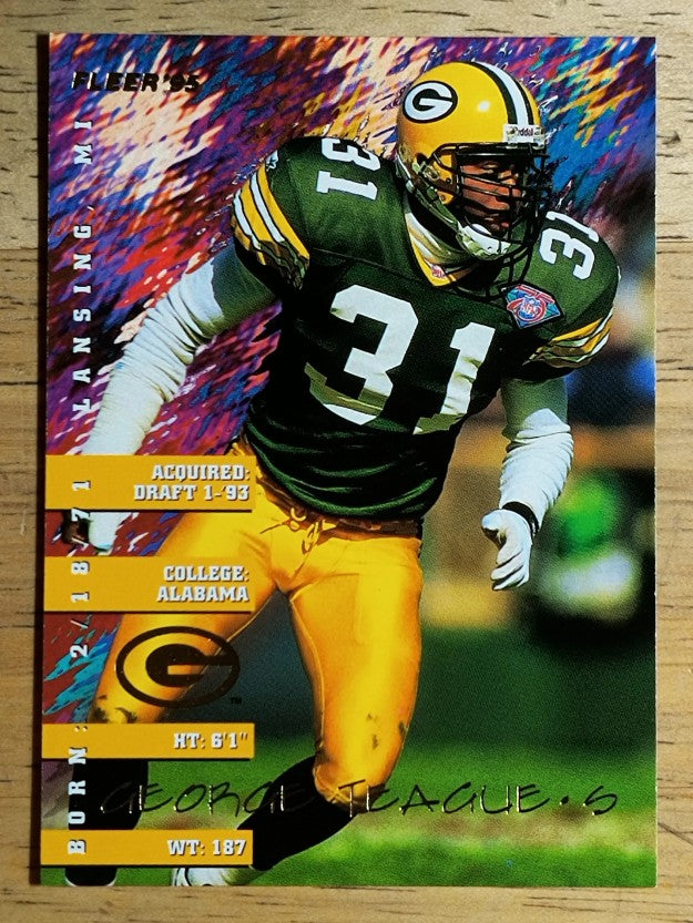 1995 Fleer #140 George Teague