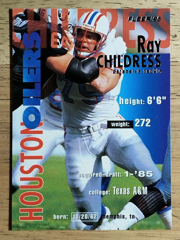 1995 Fleer #145 Ray Childress