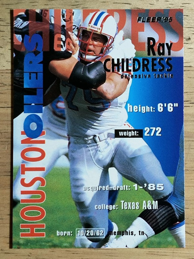 1995 Fleer #145 Ray Childress