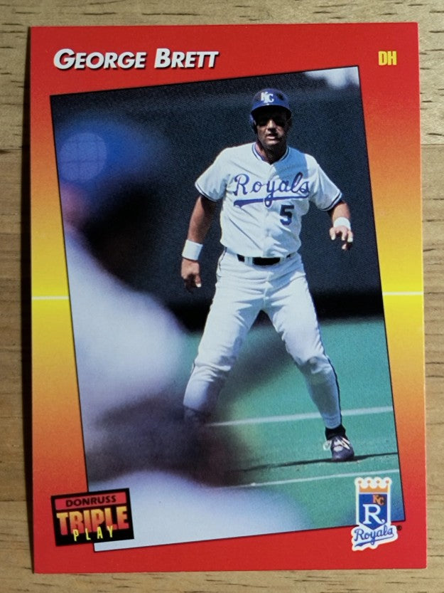 1992 Triple Play #115 George Brett