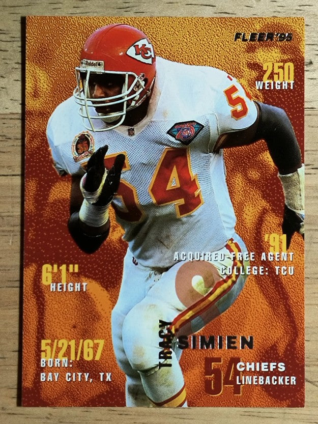 1995 Fleer #184 Tracy Simien