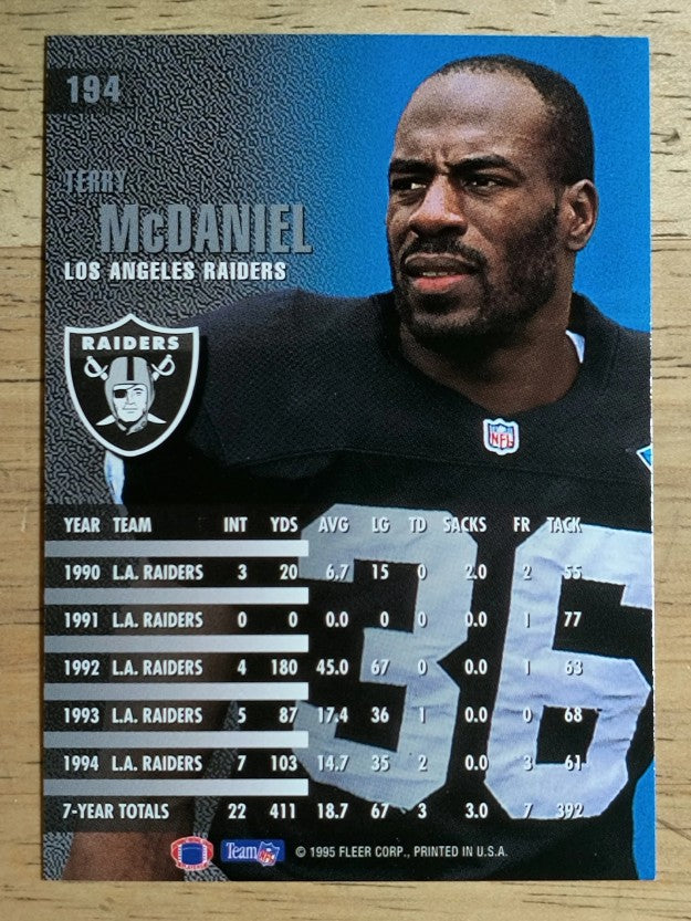 1995 Fleer #194 Terry McDaniel