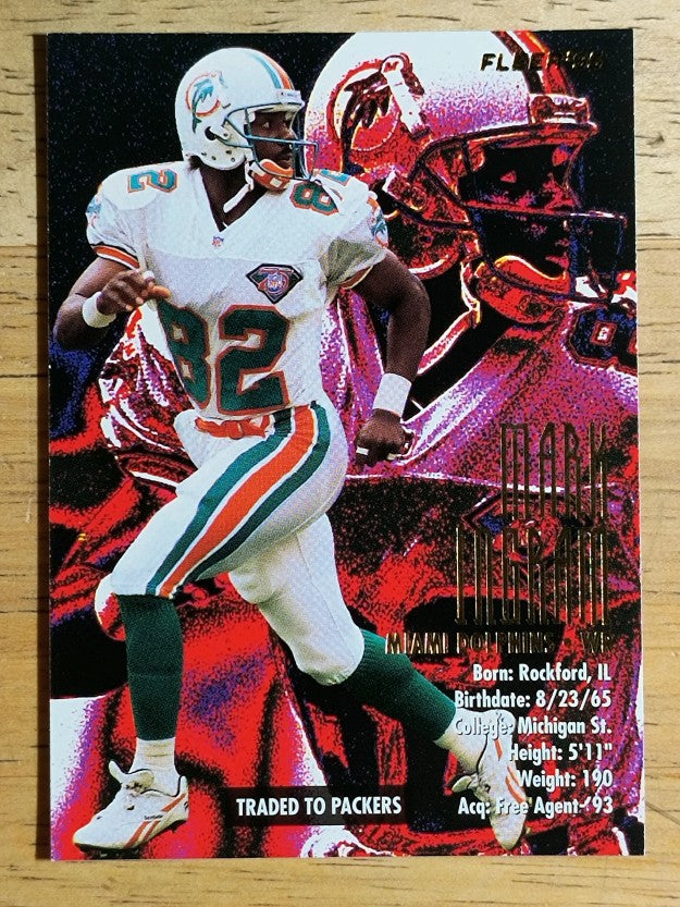 1995 Fleer #220 Mark Ingram