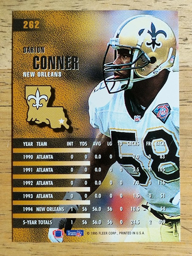 1995 Fleer #262 Darion Conner