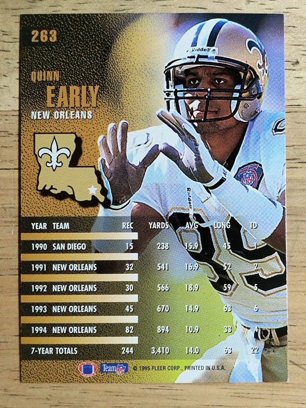 1995 Fleer #263 Quinn Early