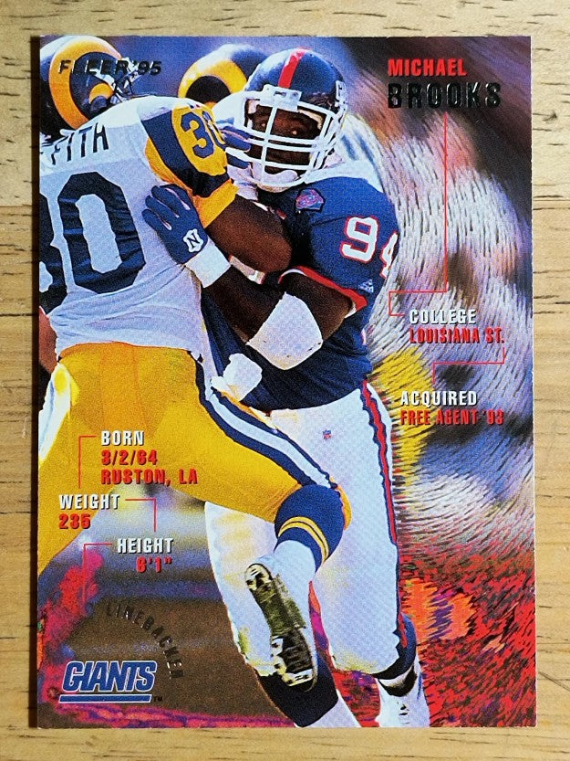 1995 Fleer #274 Michael Brooks