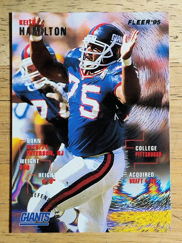 1995 Fleer #280 Keith Hamilton
